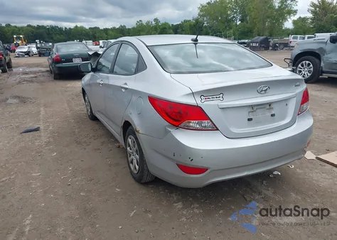 2012 Hyundai Accent Gls z USA, uszkodzony, nr VIN KMHCT4AE9CU222227